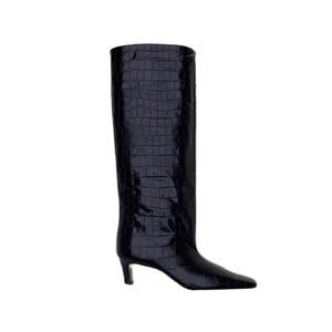 Brand New, Never worn, Kitten heel shaft boots